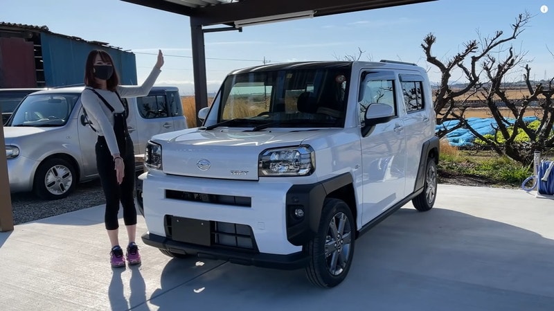 【ダイハツ】サンルーフ付き軽SUV「タフト」推し！個性的な形と内装がかっこいい！