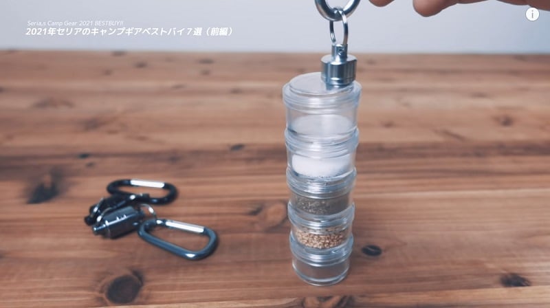 【100均】「マグネットリリーサー」が優秀！ギアを簡単に吊るせる収納にチェンジ！