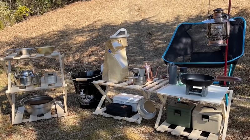 ホムセンよりこっち！【ダイソー】「折りたたみラック」がコスパ良くて助かる～