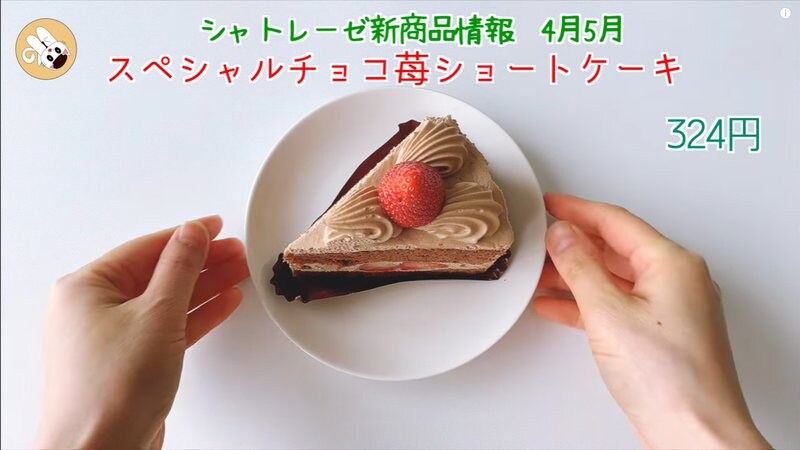 見つけたら食べて！【シャトレーゼ】期間限定「チョコ苺ショートケーキ」324円