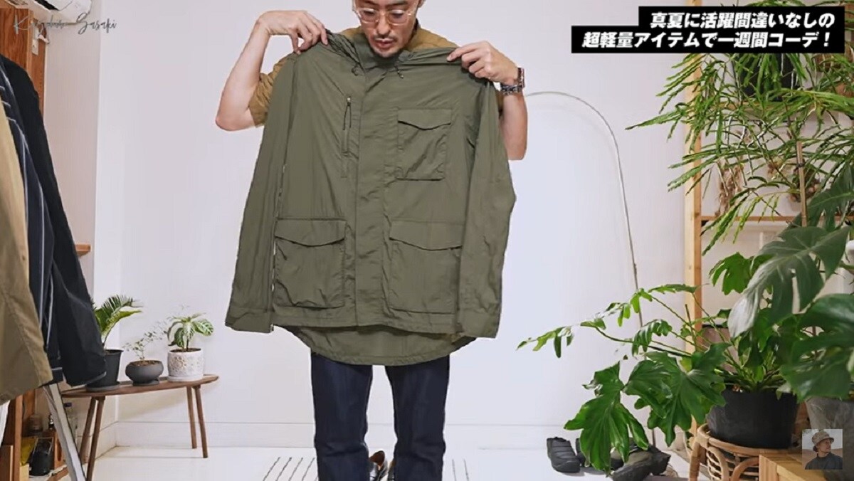 ワークマンの「M65ジャケット」は夏にぴったりの軽量素材！寒暖対策に◎