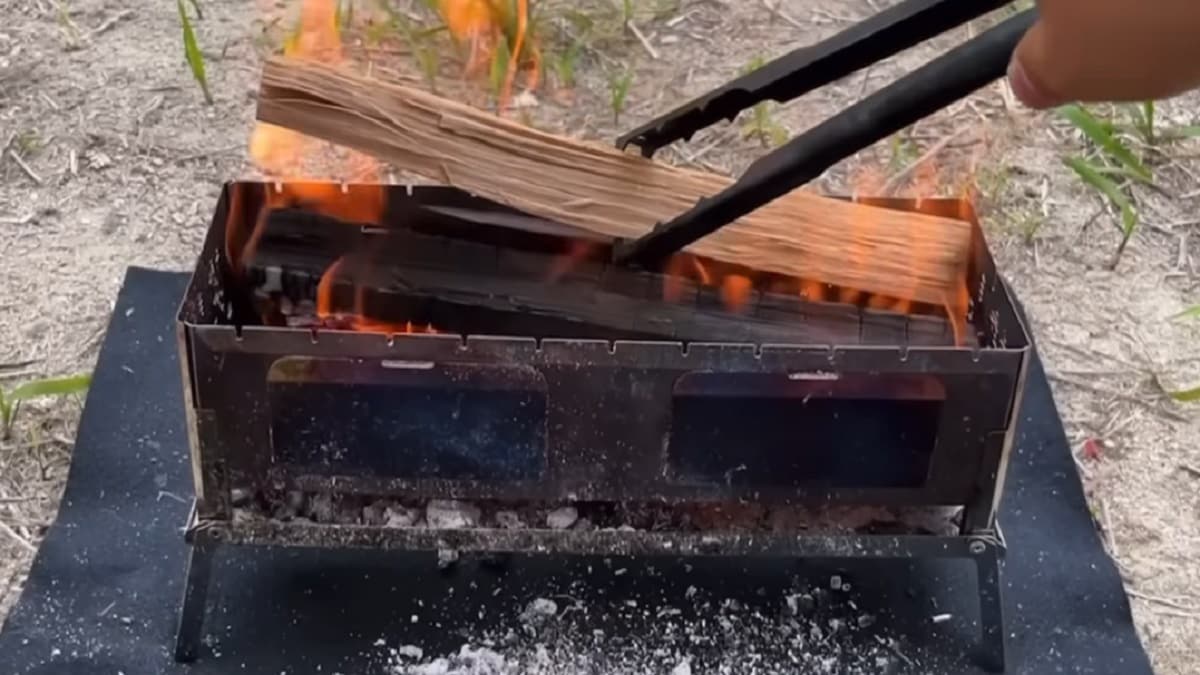 メリットしかなくない？コンパクト&使いやすい焚き火台が欲しいなら迷わずこれ！