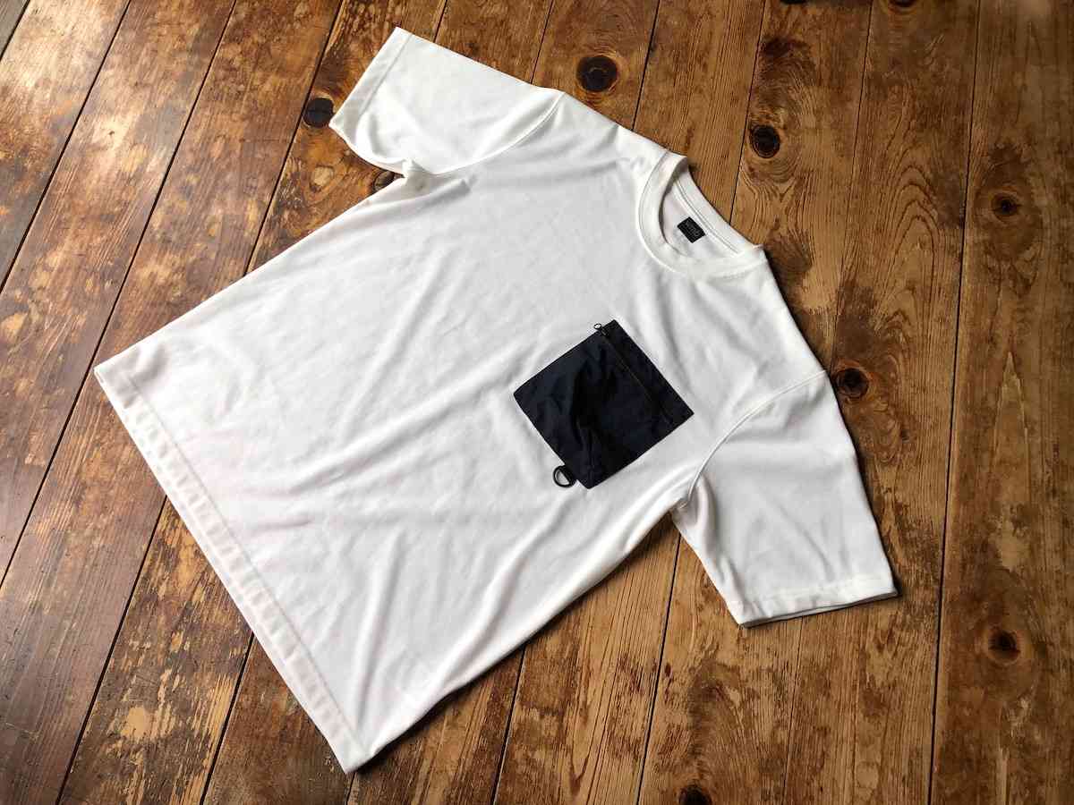 ワークマン「メリノウールMIX 3Dポケット半袖Tシャツ」