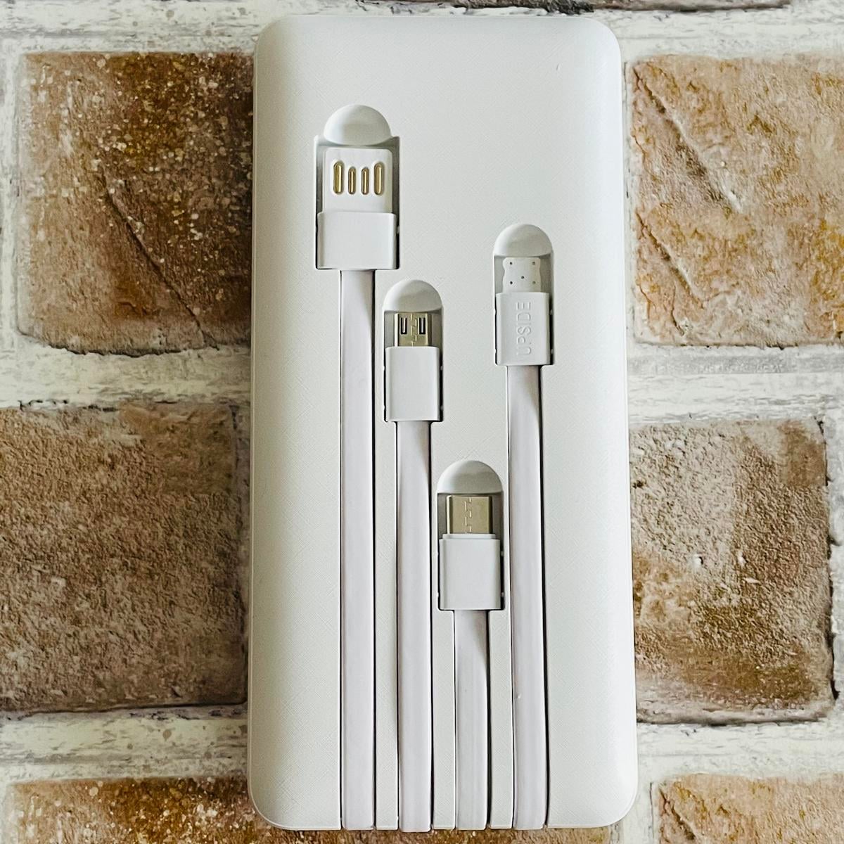 これは買い!?【ダイソー】ケーブル一体型モバイルバッテリーのおすすめポイント！