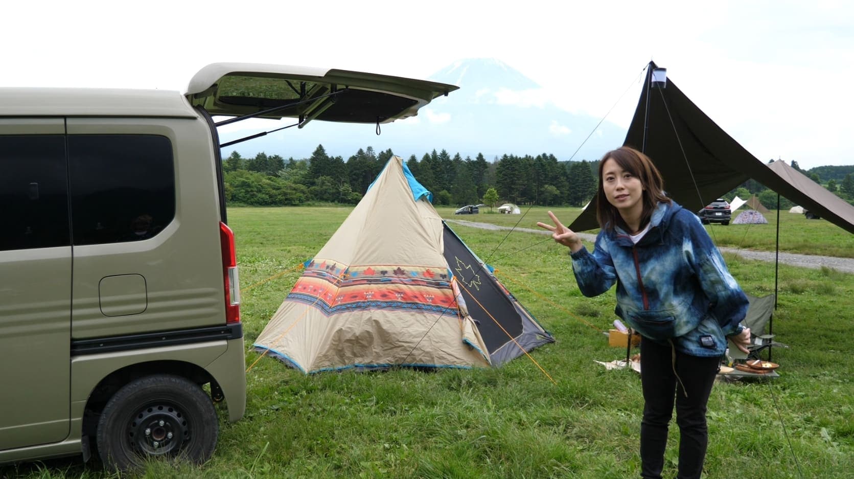 移住してから気軽にキャンプに行ける環境に