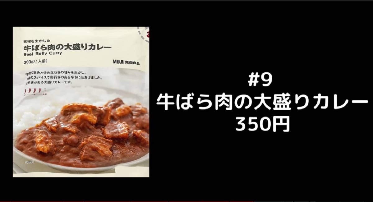 本格派！無印良品「牛ばら肉の大盛りカレー」ごろっと肉と大容量で大満足！