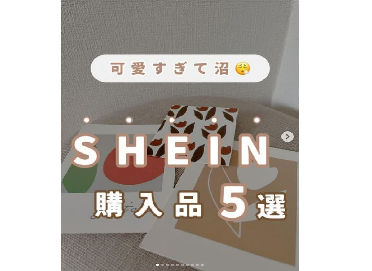【SHEIN】買って良かった購入品5選！全部プチプラなのに可愛いすぎる～