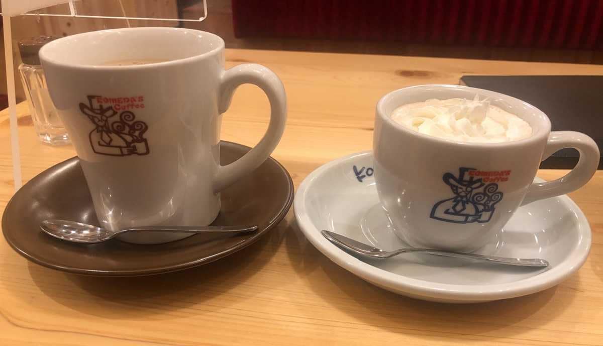 【コメダ珈琲店】たっぷりサイズを比較検証！プラス100円でお得に楽しめる
