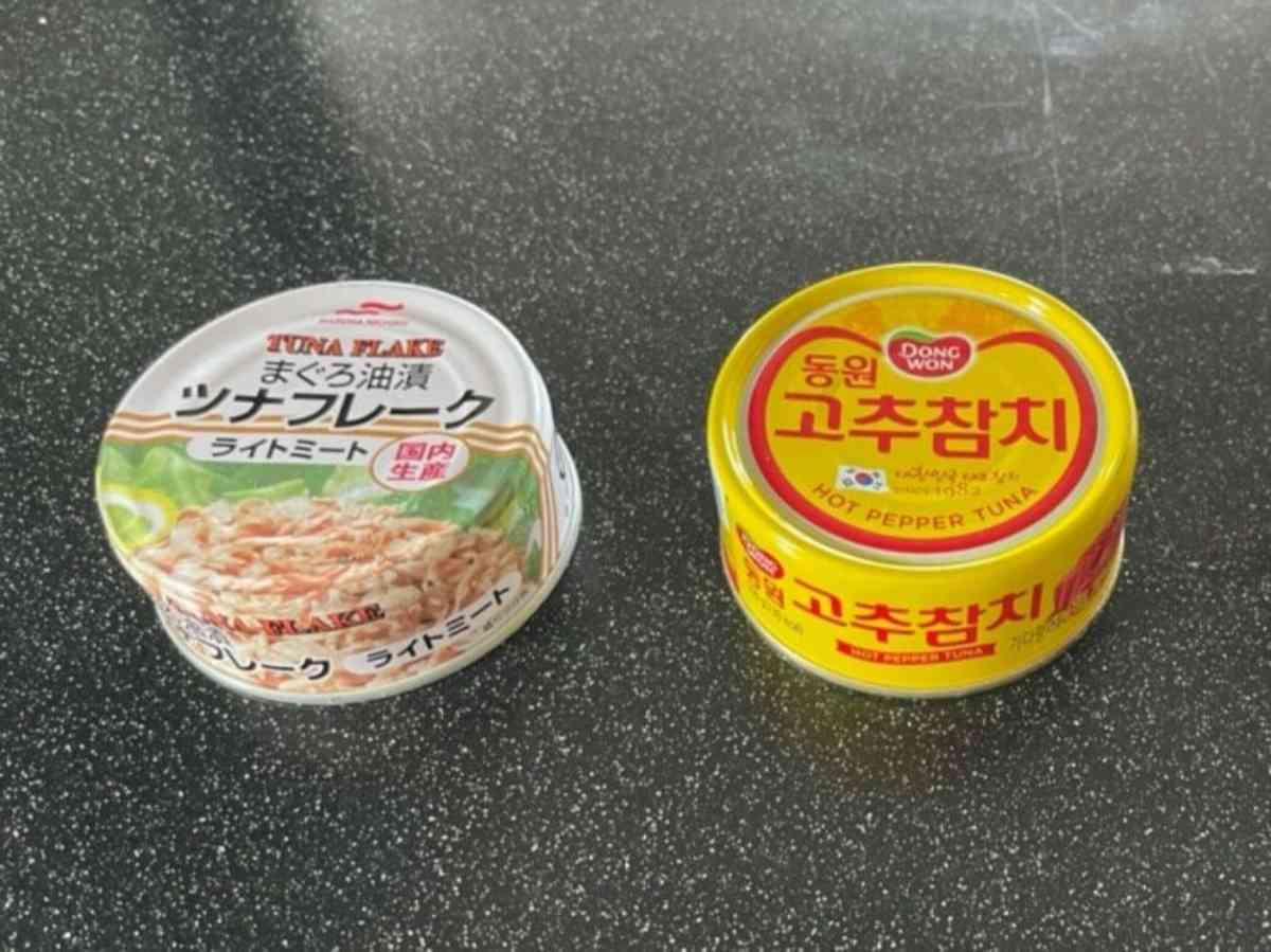 コストコの韓国ツナ缶と日本のツナ缶を比較して紹介