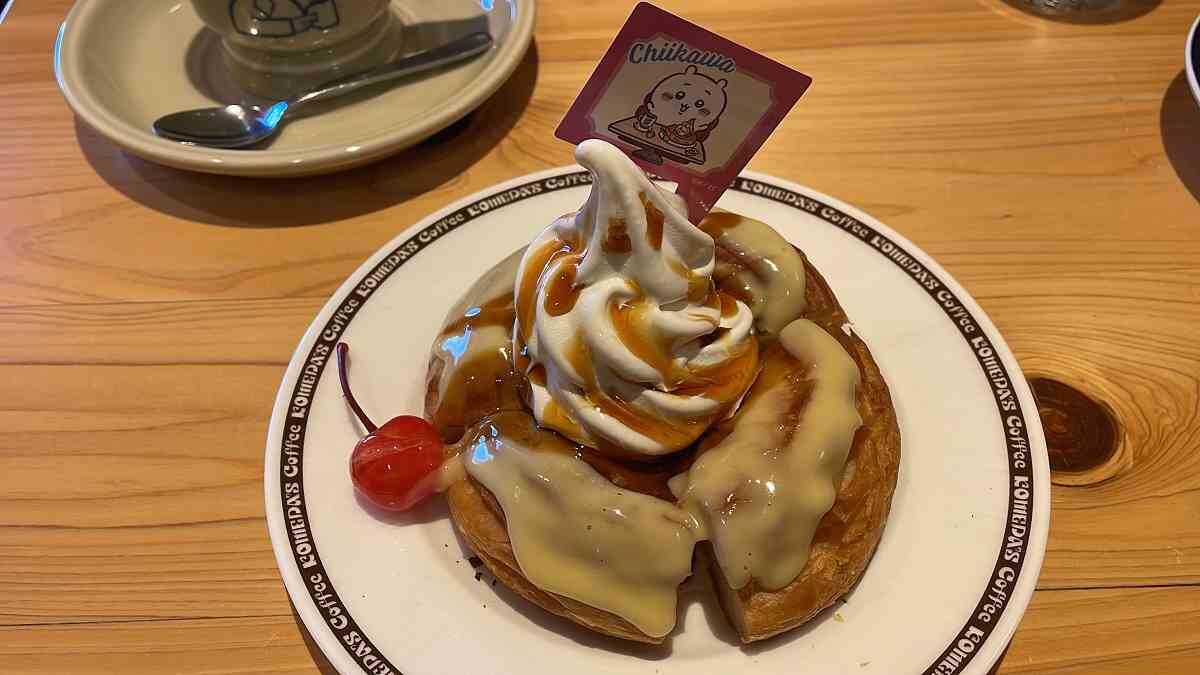 【ちいかわ×コメダ珈琲店】冬のむちゃうまコラボ第2弾「シロノワール」が濃厚で絶品！