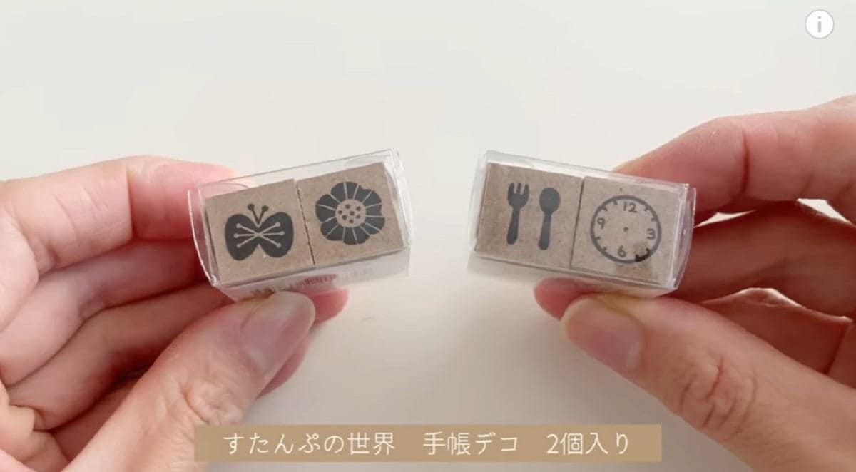 【ダイソー】新作スタンプ4選！スケジュール帳をおしゃれにするデザインがたくさん！《2024年》