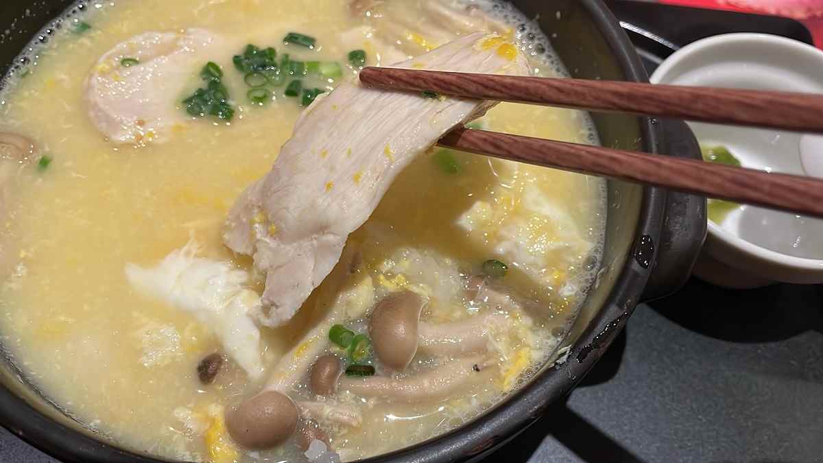 鶏肉がやわらかくて美味しい！