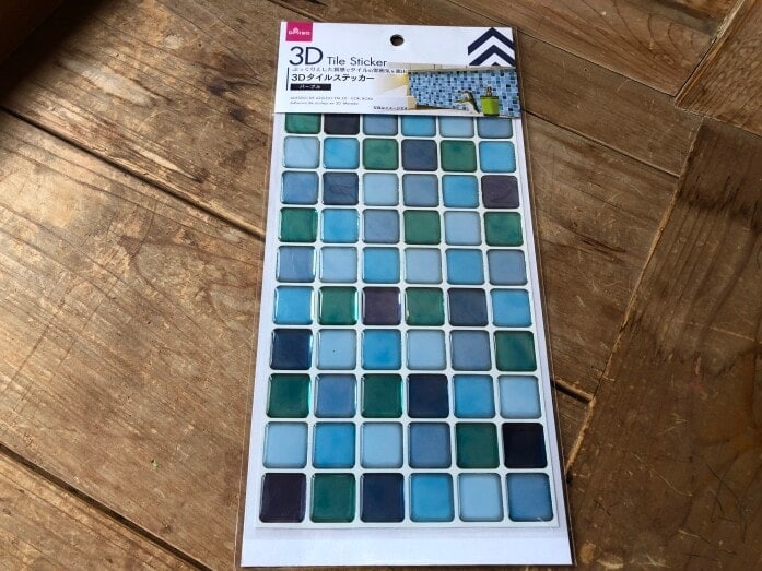 【100均】簡単にDIYできるおすすめのアイテム3選！タイルステッカー・リメイクシートなど初心者にも◎