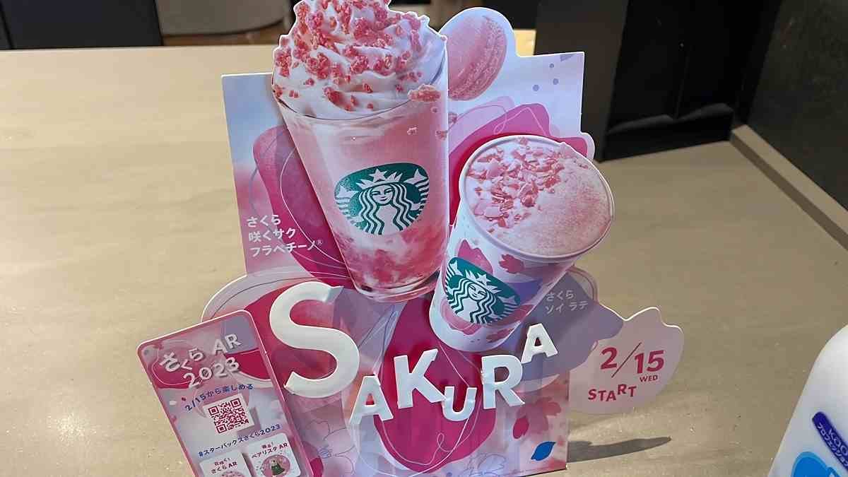 【スターバックス・ドトール・ミスタードーナツ】2023年春のサクラメニュー3選！フラペチーノなど今だけの味を楽しんで