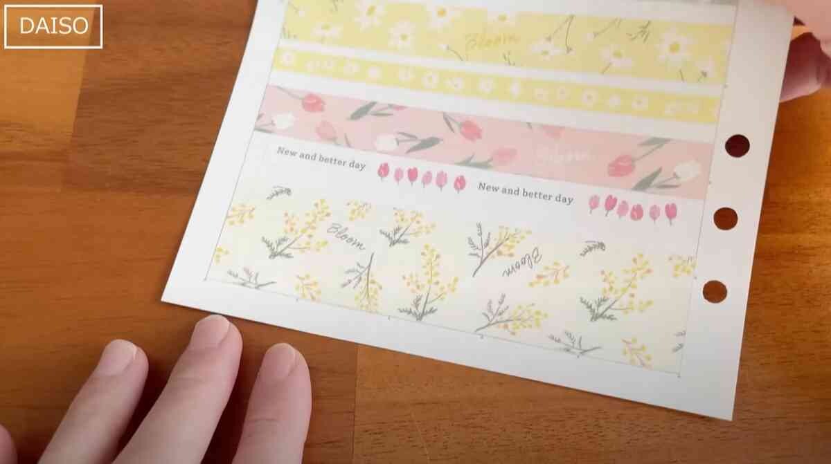 【ダイソー】春の新作マスキングテープ3選！新生活に使える春らしいデザインテープをご紹介