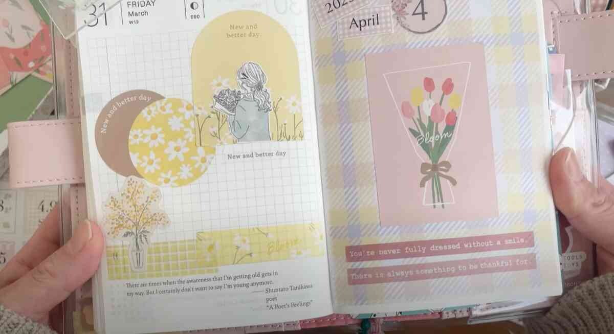 【100均】グッズで作る手帳のデコり方HowTo！可愛いページをオリジナルデザインで彩れば気分も上がる！