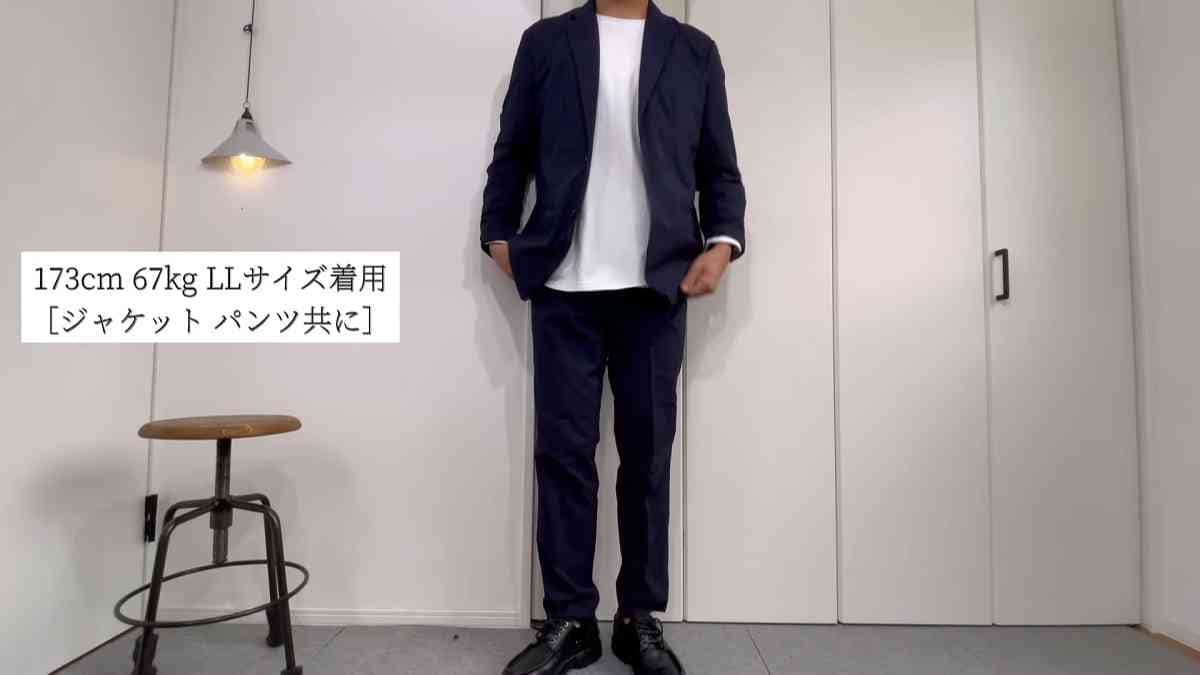 【ワークマン】「ソロテックス×シアサッカー」のスーツセットアップが優秀！春夏のキレイめコーデやオフィスに◎