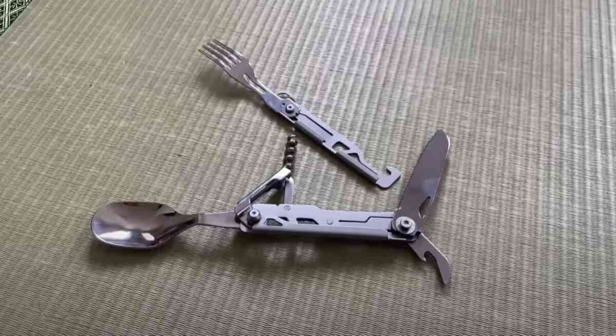 【モンターナ】これ1個で超多機能！「マルチに使えるツール3選」スプーン・フォークも1個になるからソロキャンプに◎