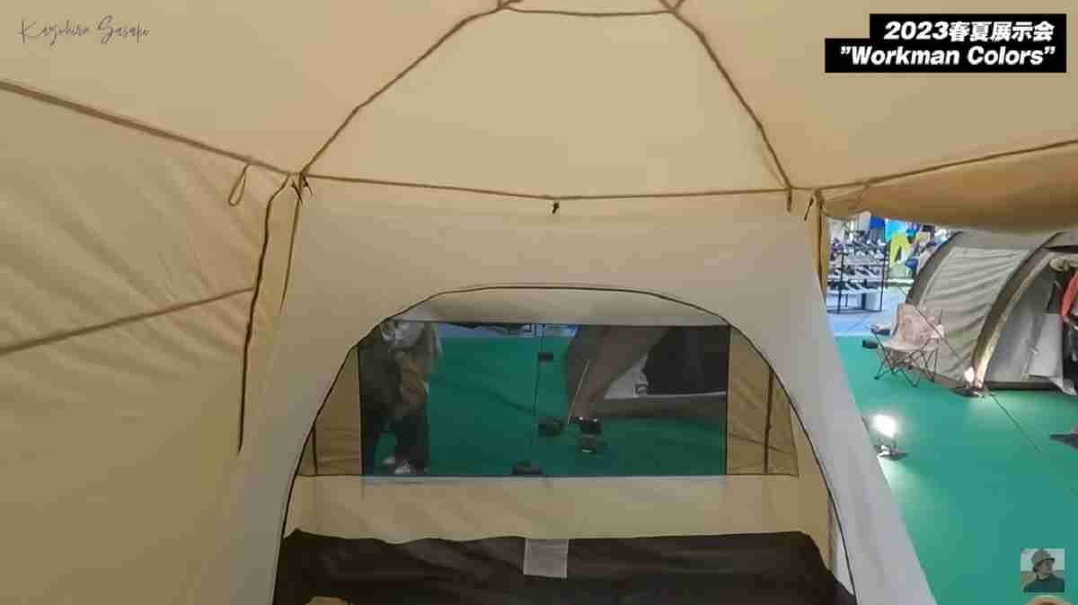 【ワークマン】新作ジョイントシェルターは耐久撥水で安心◎車と連結して広々使えて風通しも抜群