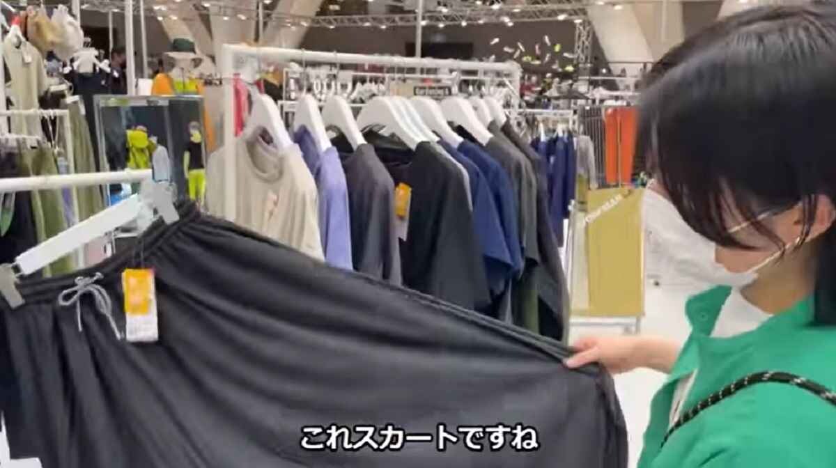 【ワークマン女子】新作フレアスカートはUVカットがうれしい！マキシ丈で体系カバーもお任せ◎