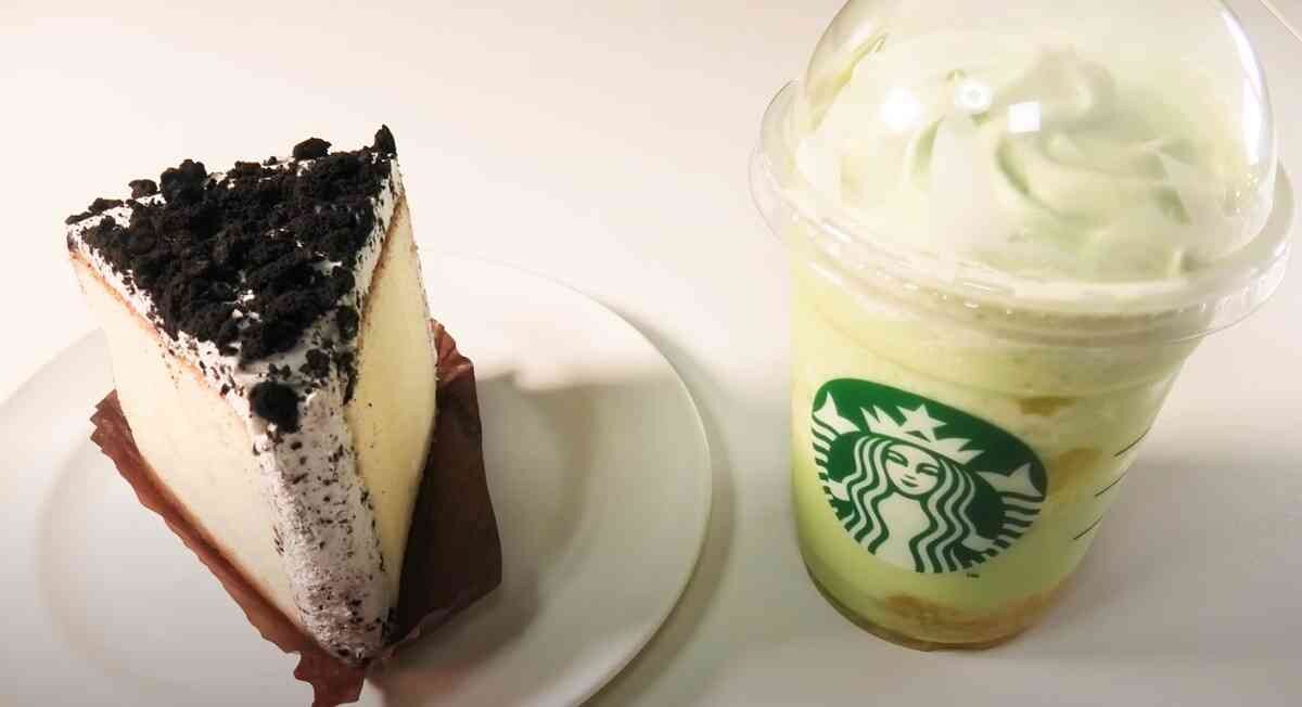 【スタバ】新作のメロンフラぺとクッキー＆クリームシフォンケーキは神コンビ！初夏だけの味を今楽しんで！