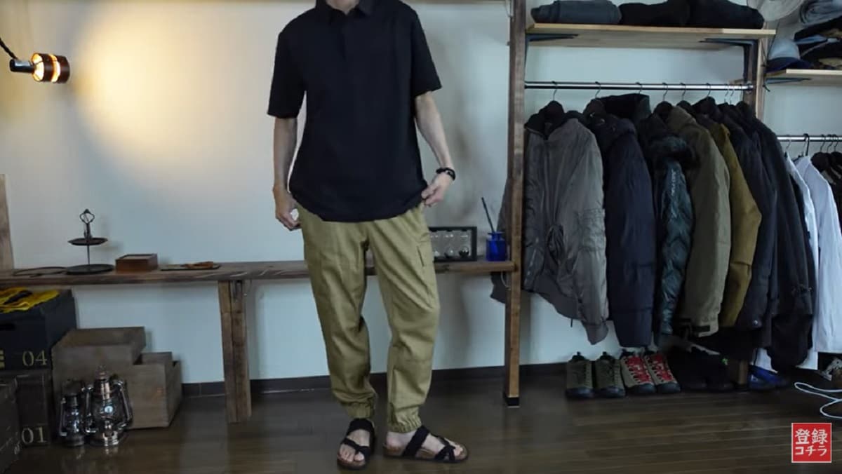 【ワークマン】っぽくない！ワイドジョガーパンツはスッキリシルエットでおしゃれ～！メンズコーデ3選