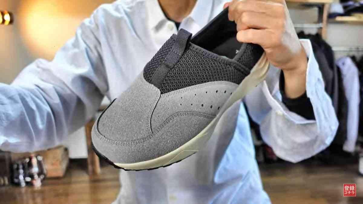 【ワークマンシューズ】トレッドモックスローアウトはかかとを踏めるからラク！撥水機能で梅雨や雨も安心◎