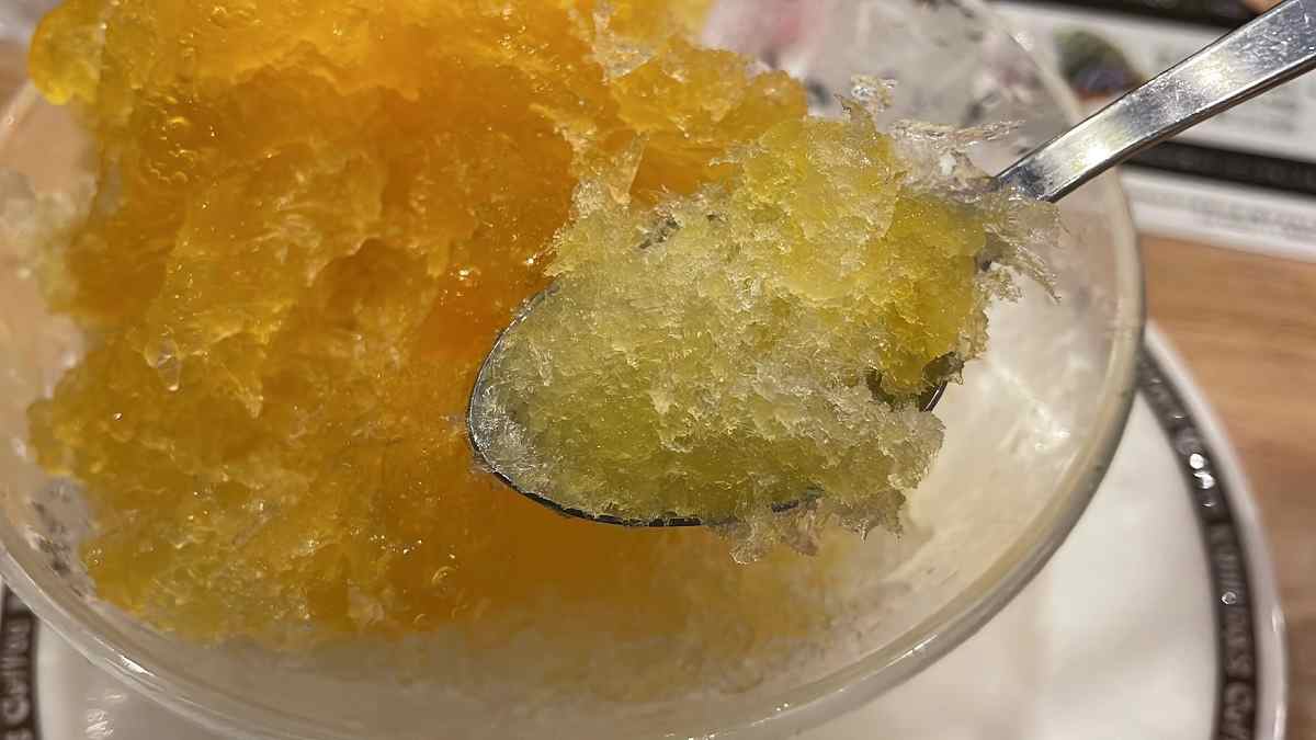 コメダ珈琲店の「マンゴー＆ジャスミンティー氷」は夏にぴったりの清涼感あふれるスイーツ