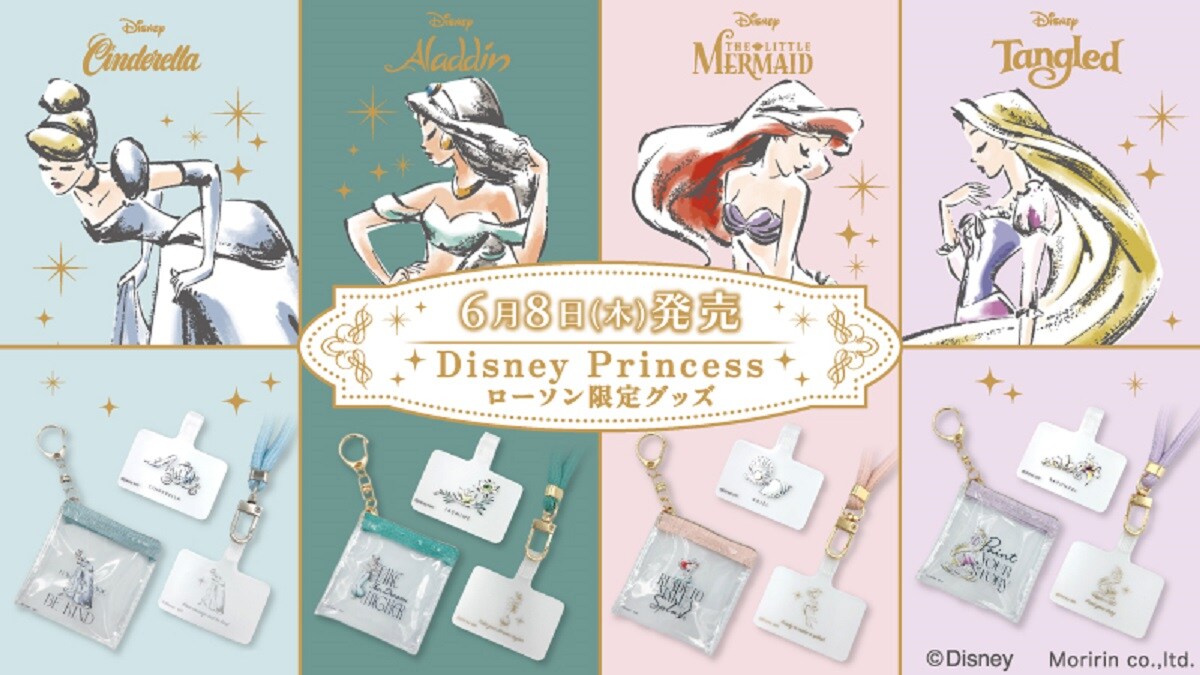 【ローソン】ディズニープリンセスのコラボグッズ2選！絶対ゲットしたい限定アイテムに惚れた！