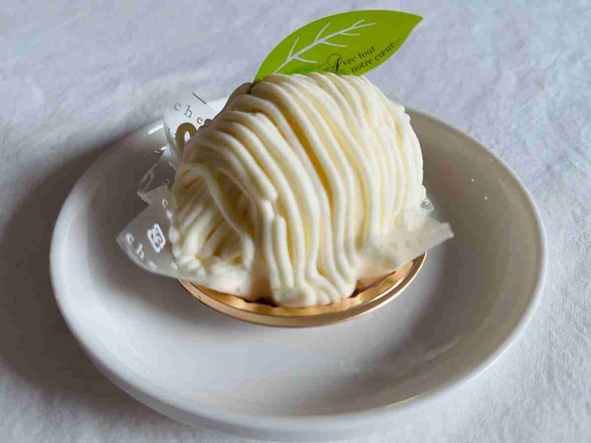 シャトレーゼ「北海道産マスカルポーネのレモンチーズモンブラン」はその日中に食べきるのが理想