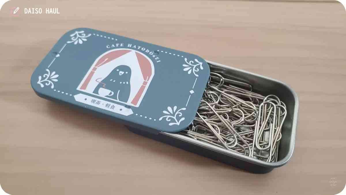 【ダイソー】デザインがかわいすぎてパケ買い必至！ゼムクリップ110円は一目ぼれ級の文房具