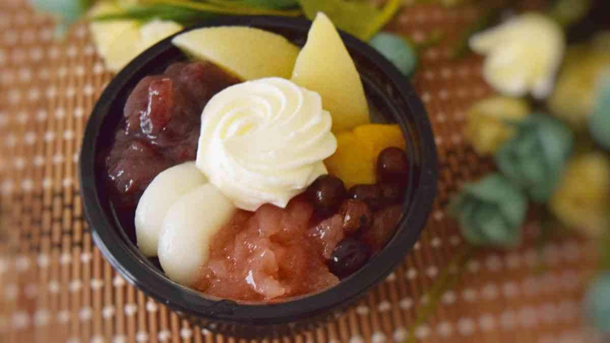 【シャトレーゼ】期間限定スイーツ「和涼白桃クリームあんみつ」を実食レポ！旬の桃がアクセントの和菓子