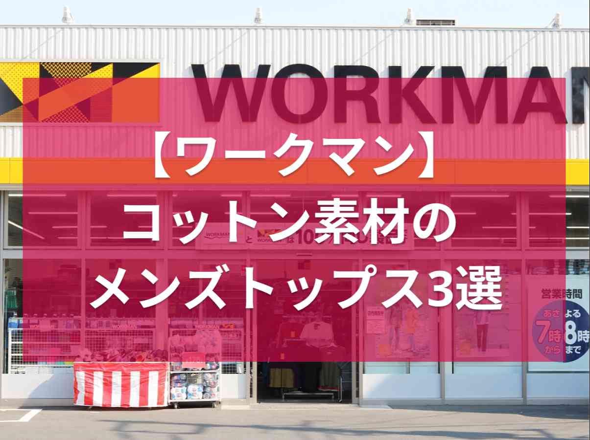 【ワークマン】コットン素材で汗を効率吸収！「エアロガードTシャツ」など夏にうれしいメンズトップス3選