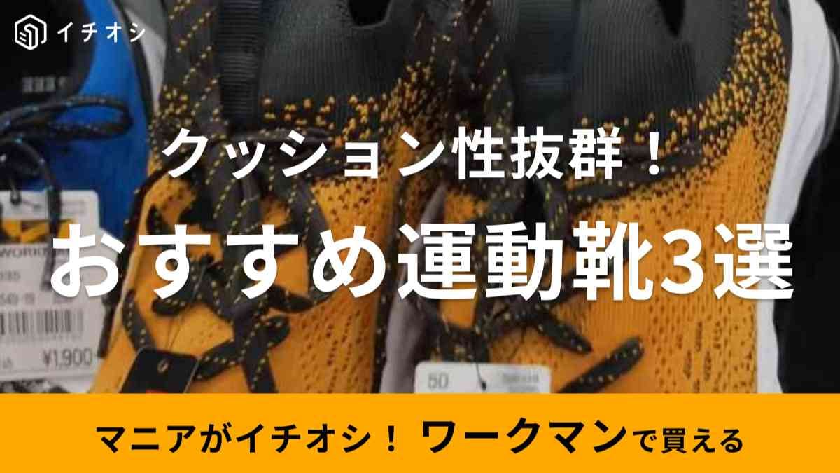 【ワークマン】で手軽に始める秋の運動週間！クッション性バツグンで疲れにくい「運動靴3選」