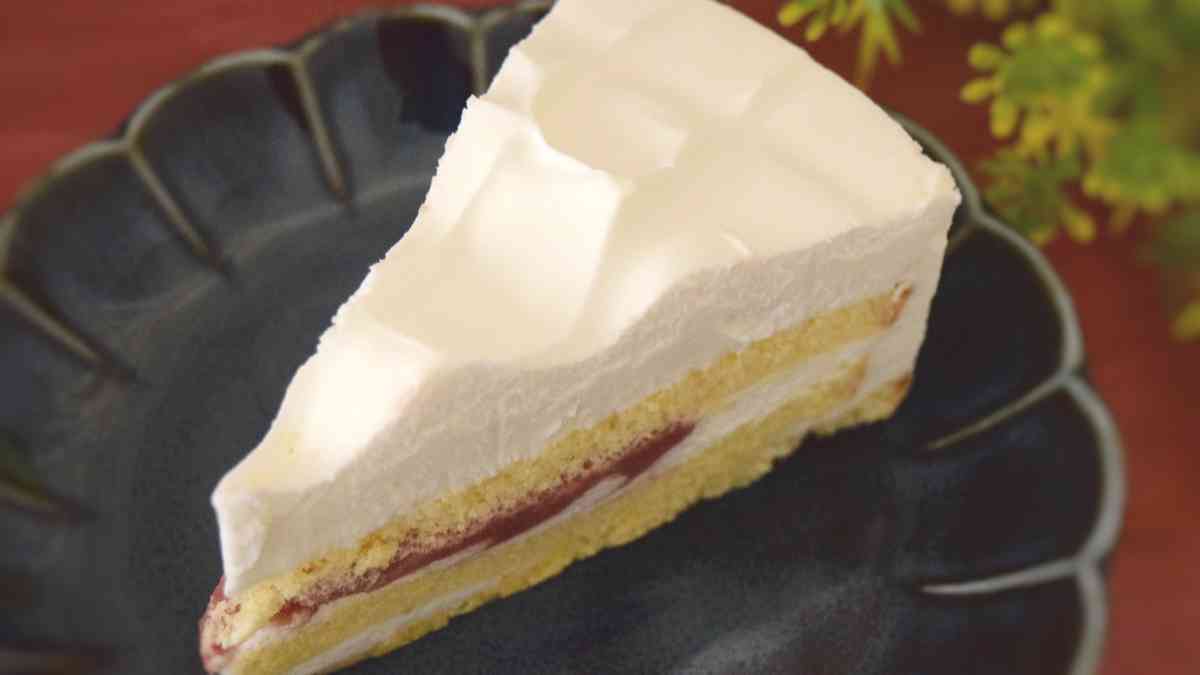 シャトレーゼの「糖質85％カットのショートケーキ」のクリーム