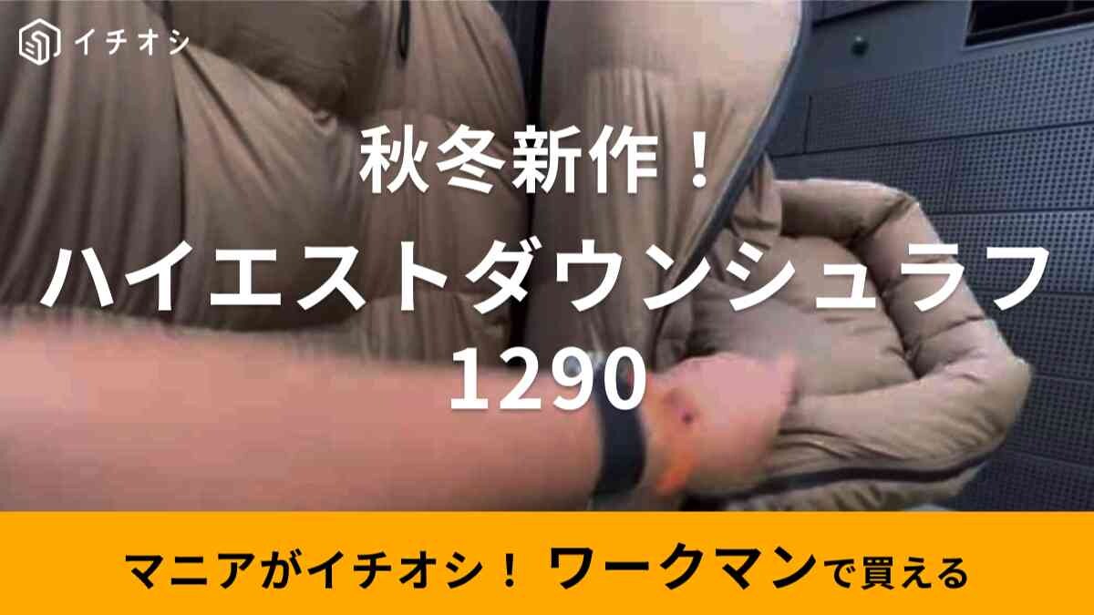 【ワークマン】秋冬新作キャンプギア「ハイエストダウンシュラフ」は保温性抜群で真冬でも快適！