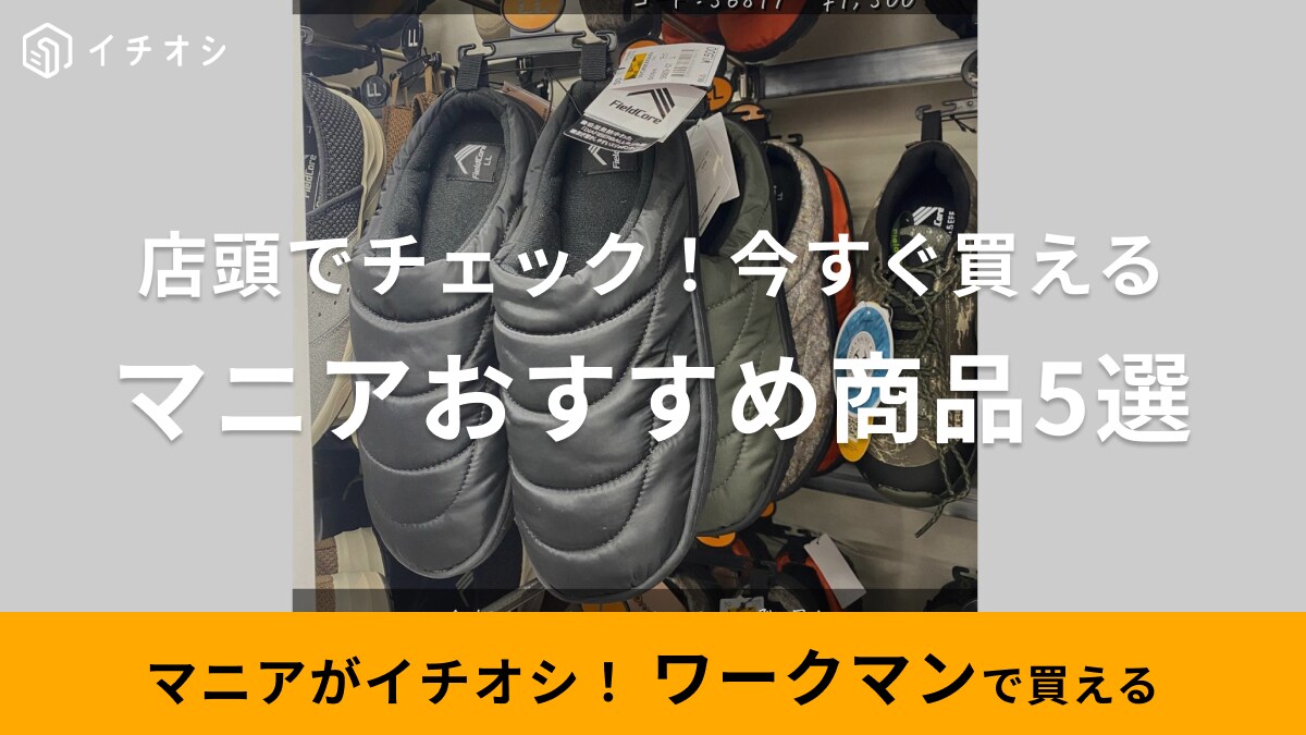 今季大バズの予感！ワークマンパトローラーが厳選した「秋冬大活躍間違いなし」の新作アイテム5選
