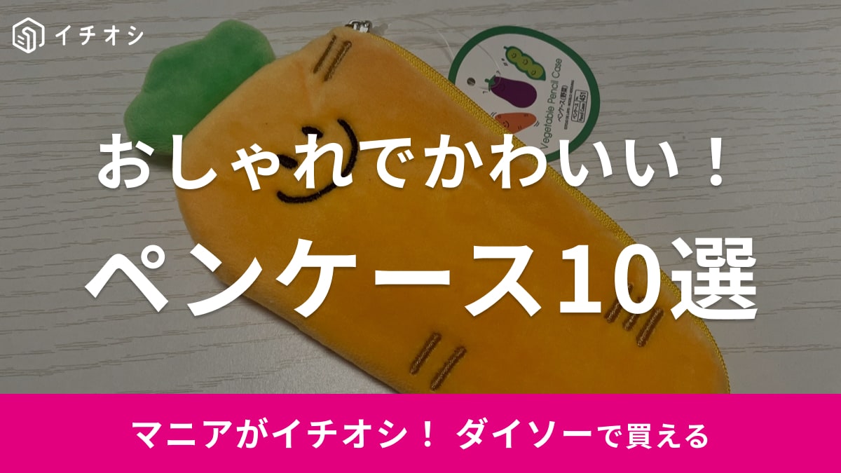 100均】ダイソーの筆箱・ペンケースが可愛い！おすすめ10選を紹介 | イチオシ | ichioshi