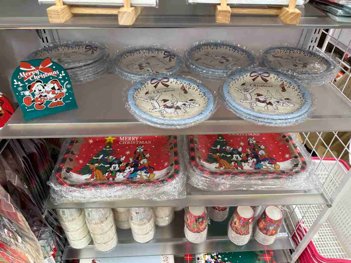 ダイソーではハロウィンやクリスマスなどイベント用の紙皿も販売