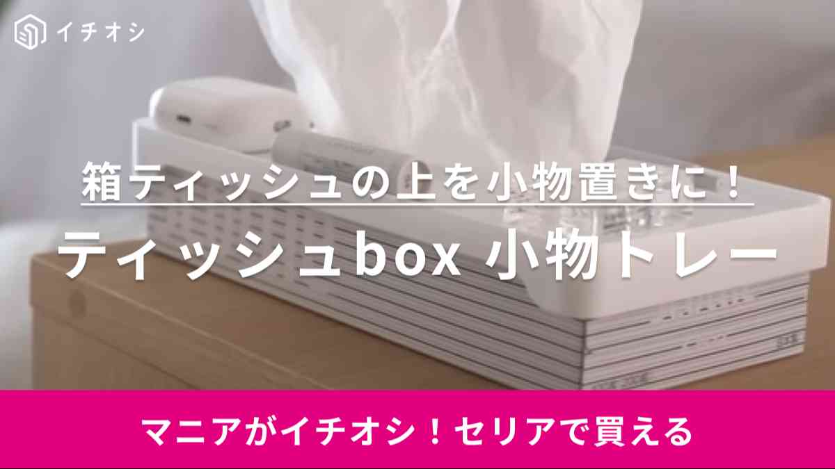 これ絶対バズるやつ！新発想のティッシュケースが【セリア】から登場！マニアも「見たことない」と一目ぼれしちゃった