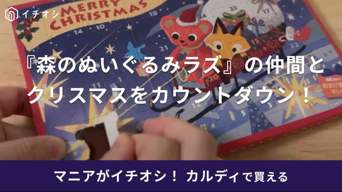 「今年逃したら来年まで買えない！」【カルディ】クリスマスが待ちきれなくなるアドベントチョコがキターッ！
