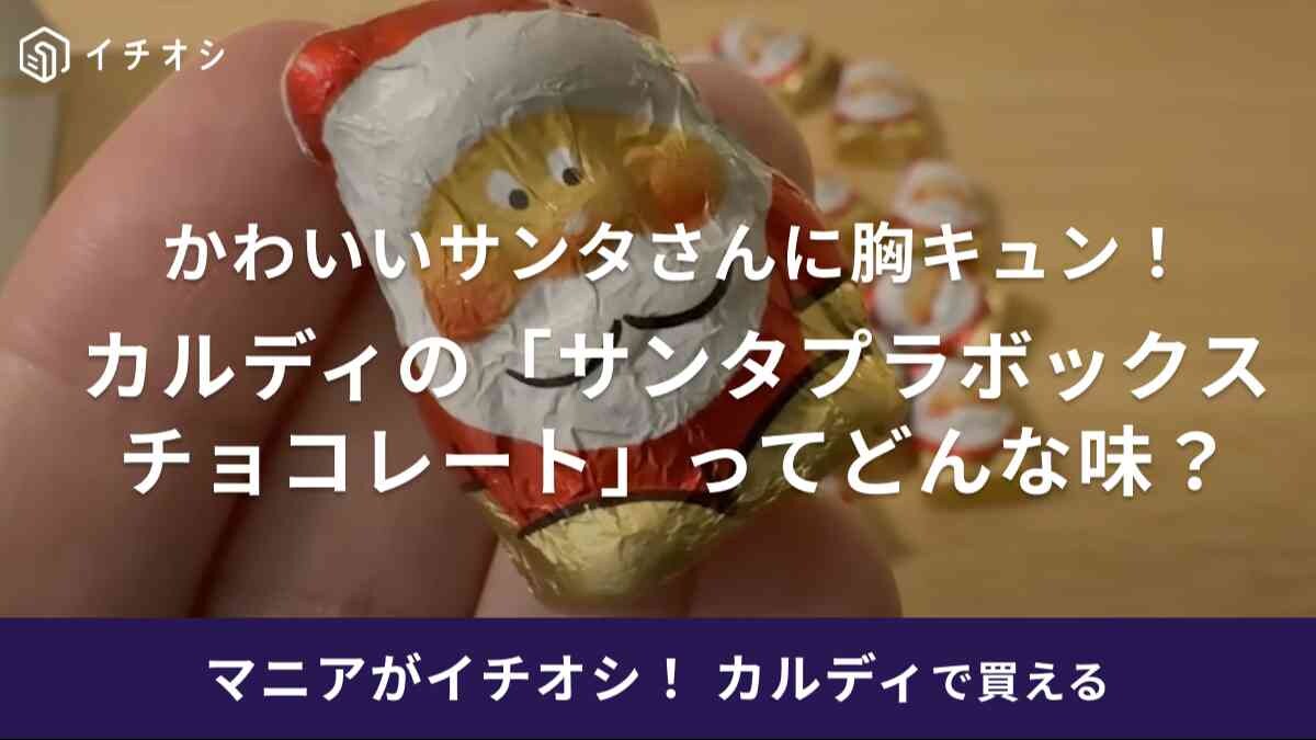 《悲報》オンラインではもう完売【カルディ】サンタチョコが可愛すぎるから店舗で見つけたら即ゲットして！
