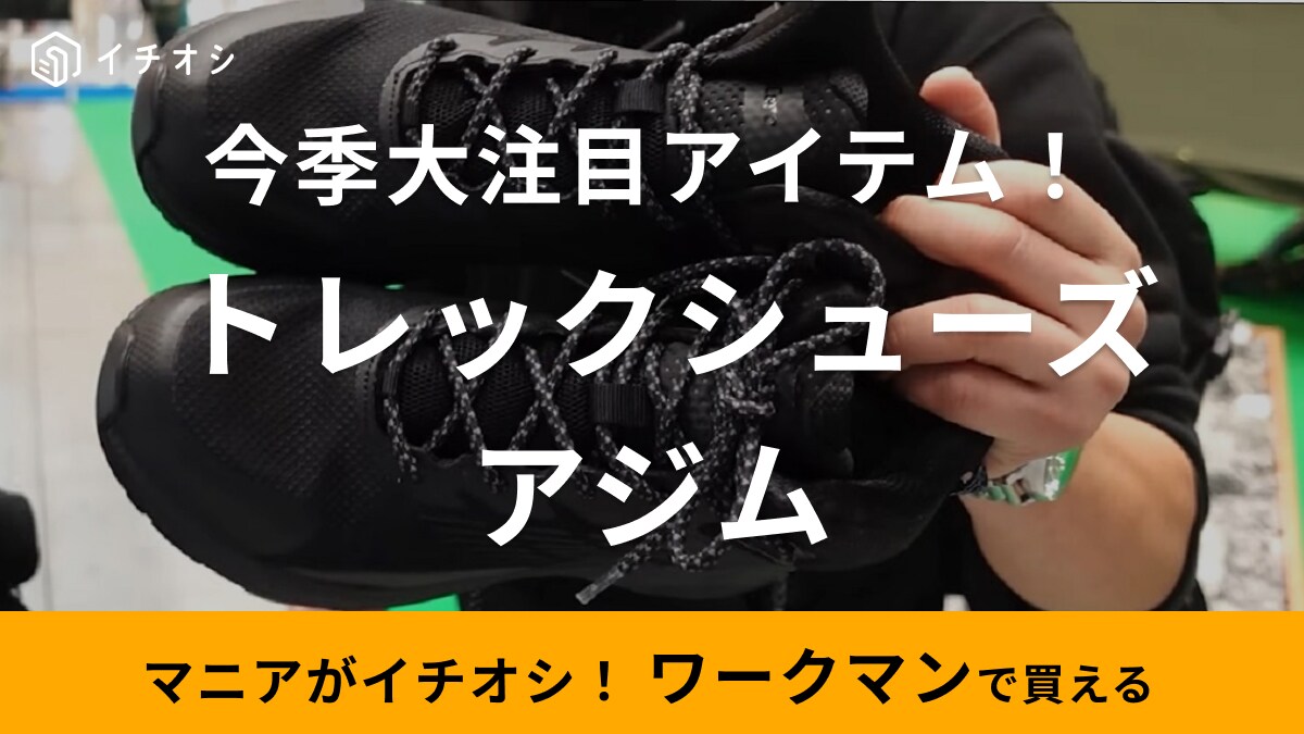 「3900円でいいの!?」【ワークマン】新作登山シューズは通気性・防水性・耐久性の3拍子そろった神靴