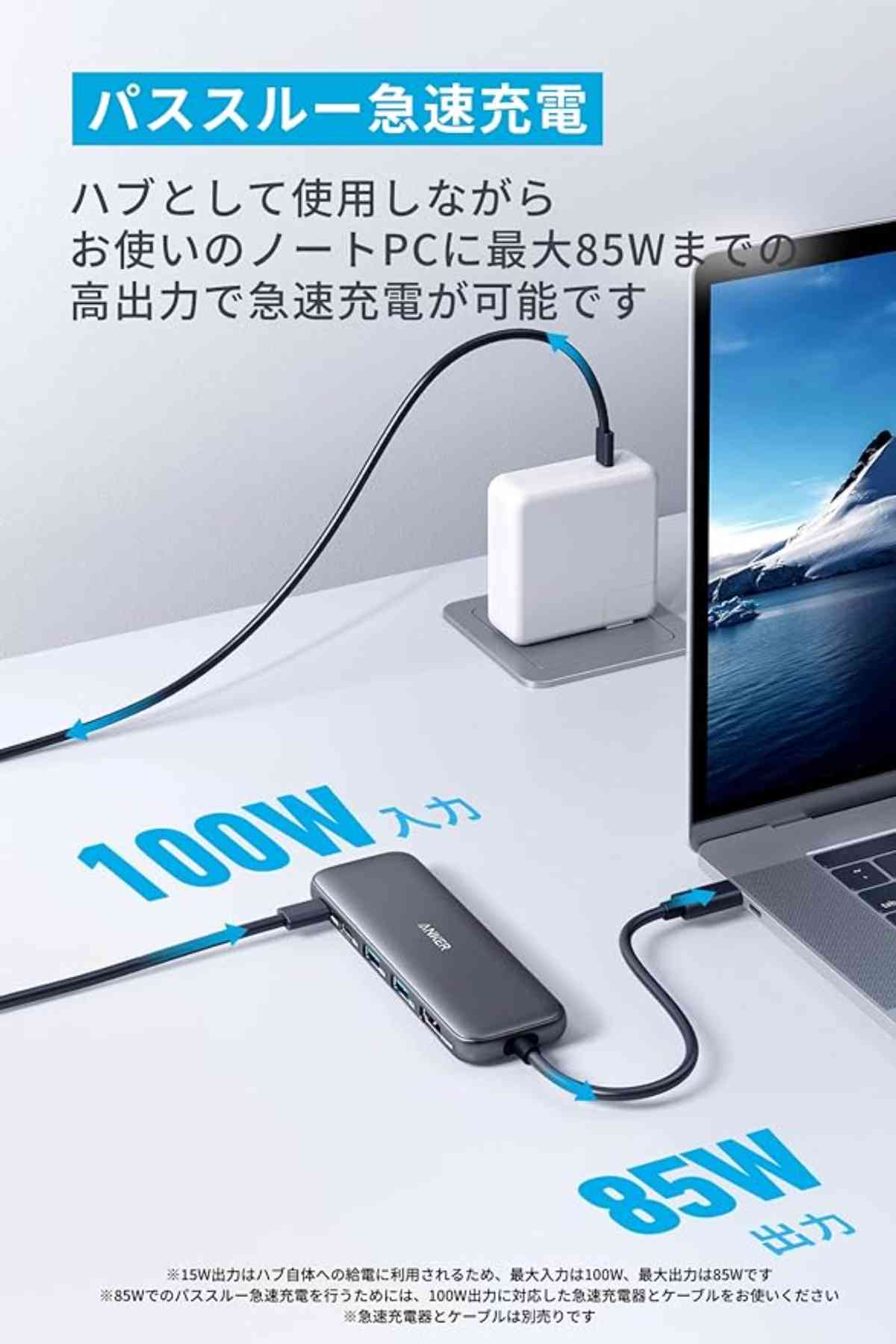 「Anker 332 USB-C ハブ (5-in-1)」 