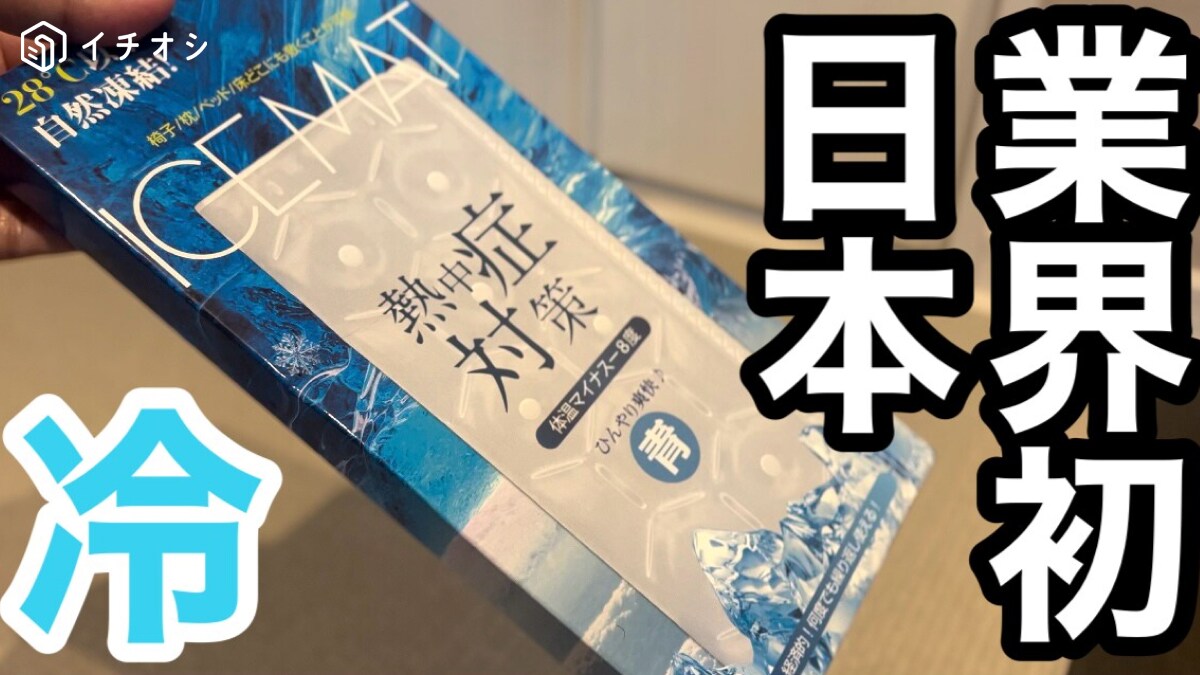 夏キャンプに◎28℃で自然凍結する枕！クーラーバッグに入れると繰り返し使えて便利～！《動画》
