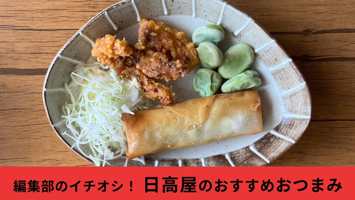 【日高屋】ちょい飲みにおすすめなおつまみ3選！160円から頼めてコスパ良くお酒を楽しめる！《実食レビュー》