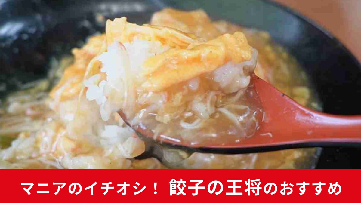 【餃子の王将】夏のランチにおすすめのメニュー2選！塩味と旨味がきいた食べやすいメニューでパワーチャージ