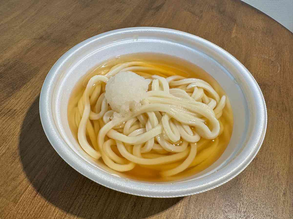 丸亀製麺の「冷かけうどん」