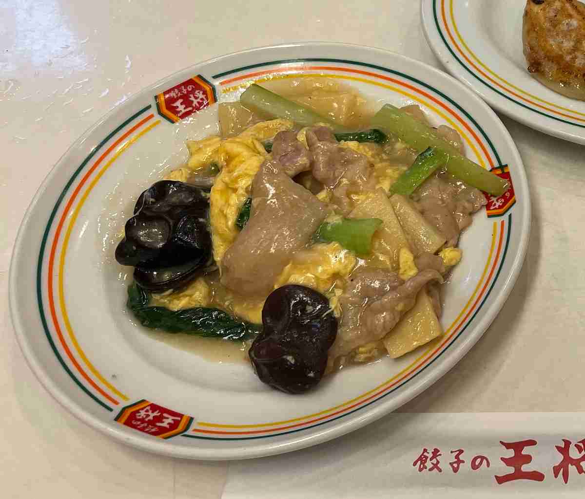 お肉・たまご・野菜が入った大満足メニュー！