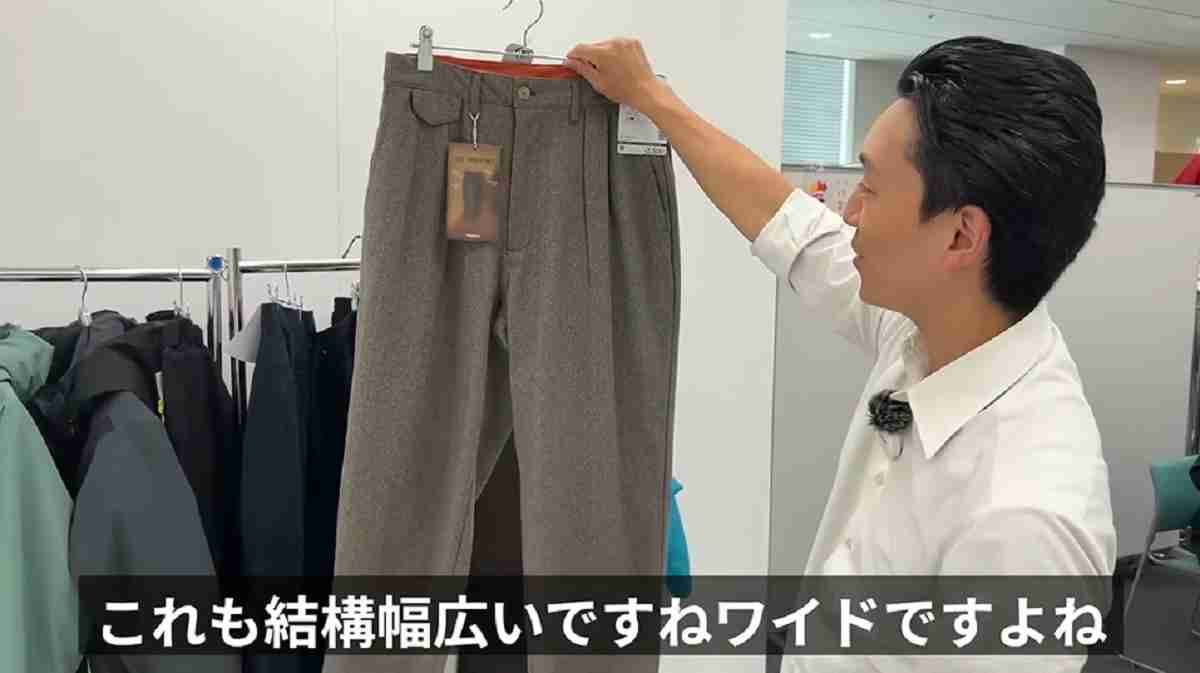 ワークマン「タックテーパードパンツ」はタック付きのワイドシルエットが今っぽい